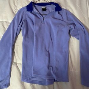 Blue North-face pullover